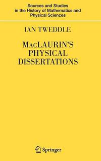 Cover image for MacLaurin's Physical Dissertations