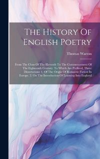 Cover image for The History Of English Poetry