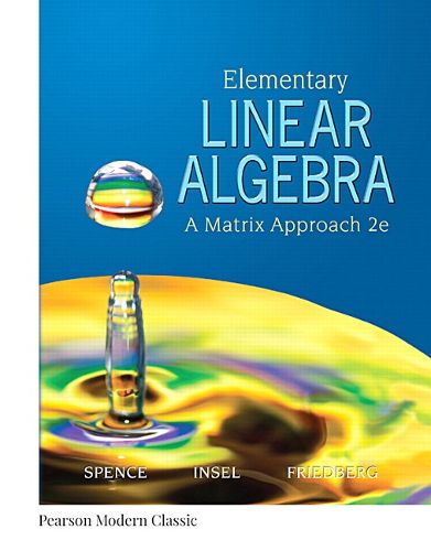 Cover image for Elementary Linear Algebra (Classic Version)