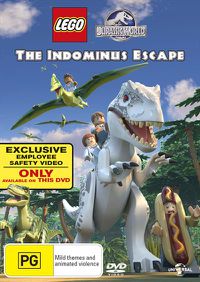 Cover image for Lego Jurassic World Indominus Escape Dvd