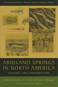 Cover image for Aridland Springs in North America: Ecology and Conservation