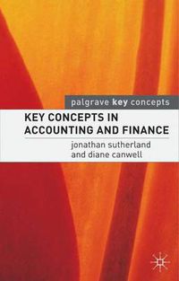 Cover image for Key Concepts in Accounting and Finance