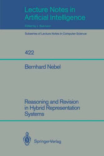 Cover image for Reasoning and Revision in Hybrid Representation Systems