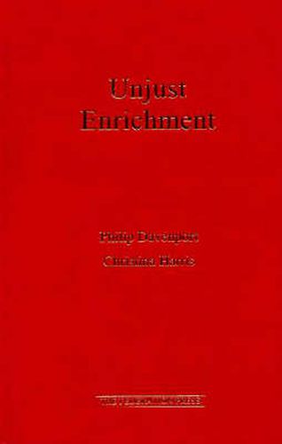 Cover image for Unjust Enrichment