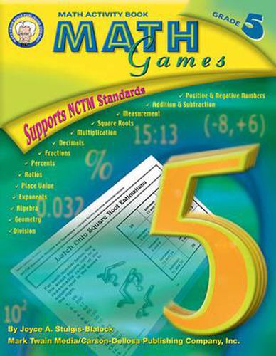 Cover image for Math Games, Grade 5