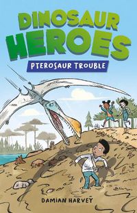Cover image for Dinosaur Heroes: Pterosaur Trouble