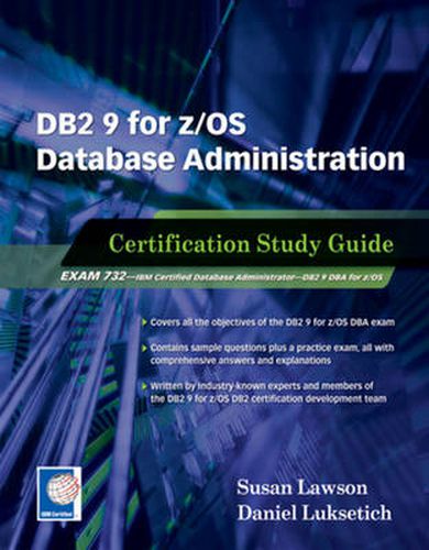 Cover image for DB2 9 for z/OS Database Administration: Certification Study Guide