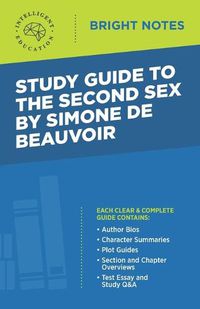 Cover image for Study Guide to The Second Sex by Simone de Beauvoir