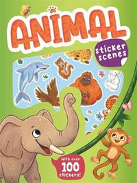 Cover image for Animal Sticker Scenes