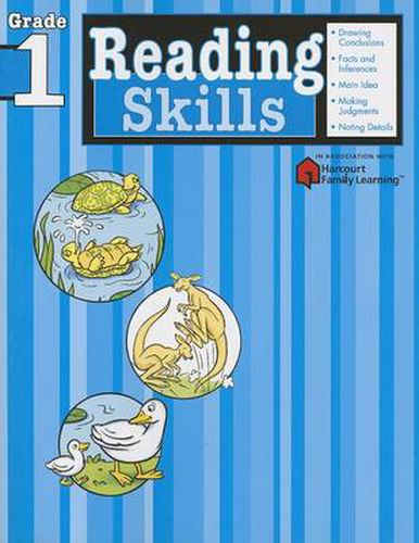 Cover image for Reading Skills: Grade 1 (Flash Kids Harcourt Family Learning)