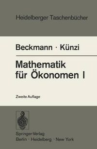 Cover image for Mathematik fur Okonomen I