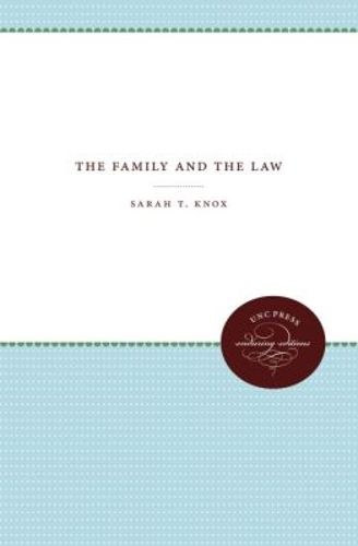 Cover image for The Family and the Law