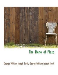 Cover image for The Meno of Plato