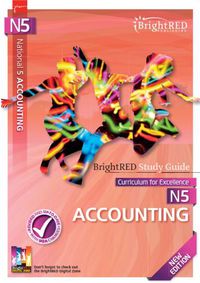 Cover image for BrightRED Study Guide N5 Accounting - New Edition