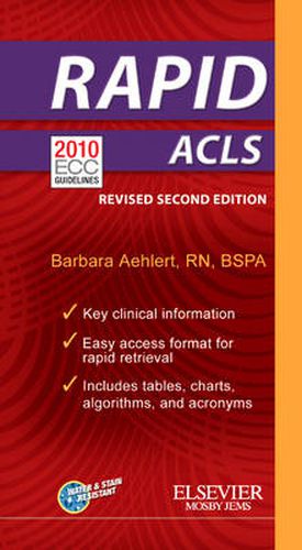 Cover image for RAPID ACLS - Revised Reprint