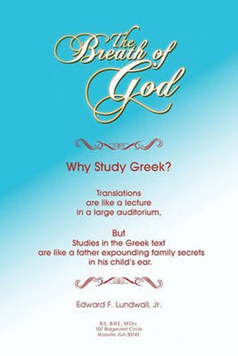 Cover image for The Breath of God