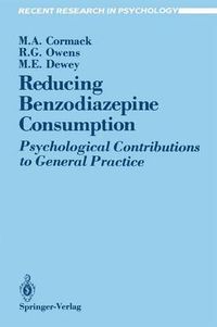 Cover image for Reducing Benzodiazepine Consumption: Psychological Contributions to General Practice
