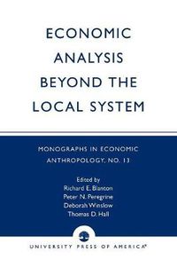 Cover image for Economic Analysis Beyond the Local System
