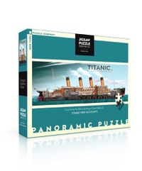 Cover image for Panoramic Jigsaw Puzzle: Titanic First Accounts (1000 Pieces)