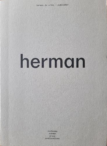 Cover image for herman de vries - publisher