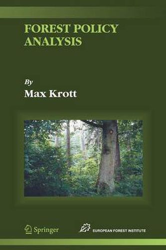 Cover image for Forest Policy Analysis