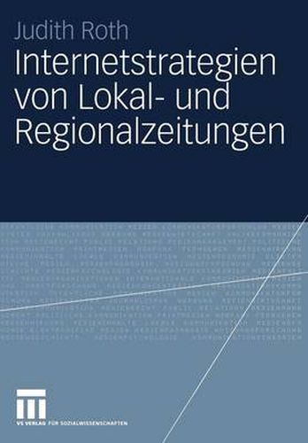 Cover image for Internetstrategien Von Lokal- Und Regionalzeitungen