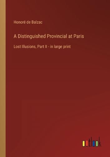 Cover image for A Distinguished Provincial at Paris