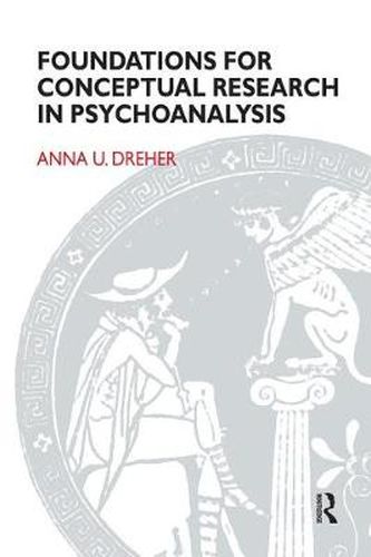 Cover image for Foundations for Conceptual Research in Psychoanalysis