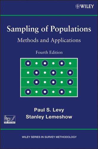 Cover image for Sampling of Populations: Methods and Applications