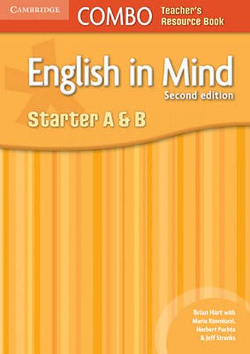 Cover image for English in Mind Starter A and B Combo Teacher's Resource Book