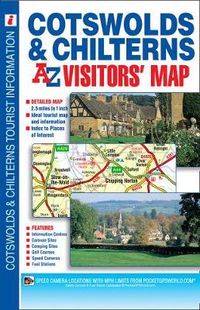 Cover image for Cotswolds and Chilterns A-Z Visitors' Map