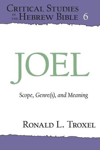 Cover image for Joel: Scope, Genre(s), and Meaning