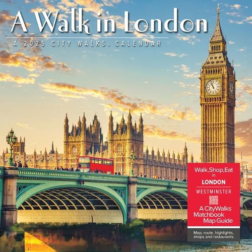 Cover image for A Walk in London 2026 12 X 12 Wall Calendar