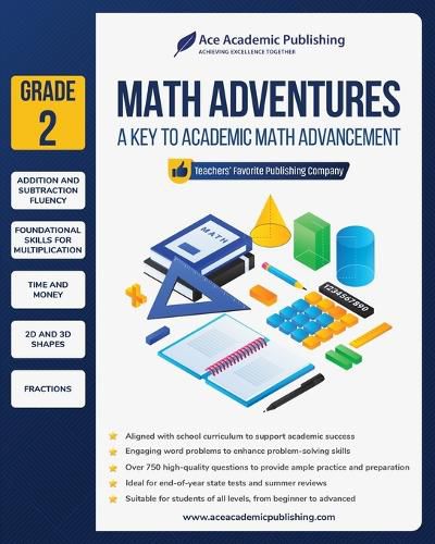 Cover image for Math Adventures - Grade 2