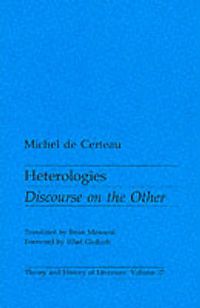 Cover image for Heterologies: Discourse on the Other