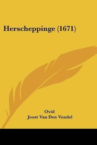 Cover image for Herscheppinge (1671)