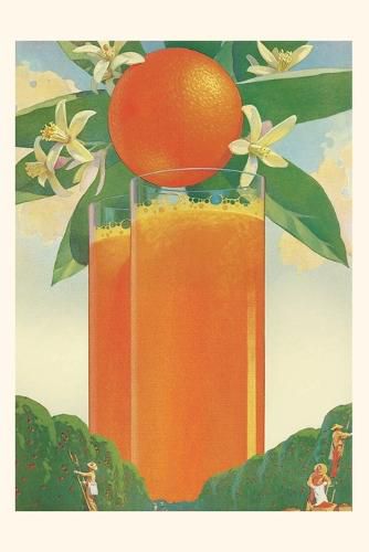 Cover image for Vintage Journal Giant Orange Juice, Orchard