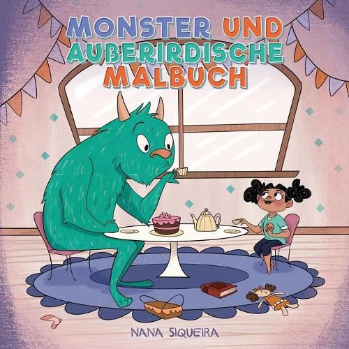 Monster und Ausserirdische Malbuch: Fur Kinder im Alter von 4-8 Jahren