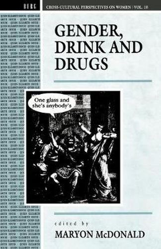 Cover image for Gender, Drink and Drugs