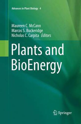 Cover image for Plants and BioEnergy