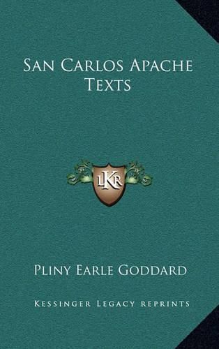 San Carlos Apache Texts