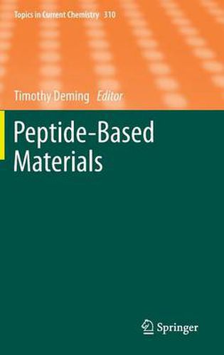 Cover image for Peptide-Based Materials