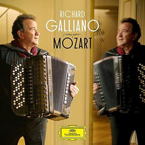 Cover image for Richard Galliano Plays Mozart