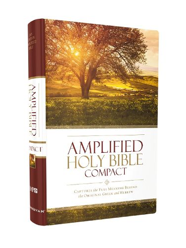 Cover image for Amplified Holy Bible, Compact, Hardcover: Captures the Full Meaning Behind the Original Greek and Hebrew