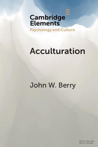 Cover image for Acculturation: A Personal Journey across Cultures