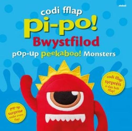 Cover image for Codi Fflap Pi-Po! Bwystfilod / Pop-Up Peekaboo! Monsters