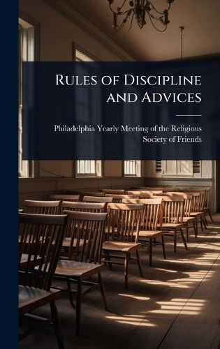 Cover image for Rules of Discipline and Advices