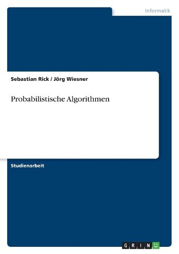 Cover image for Probabilistische Algorithmen