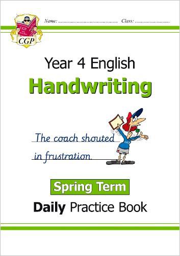 Cover image for KS2 Handwriting Daily Practice Book: Year 4 - Spring Term