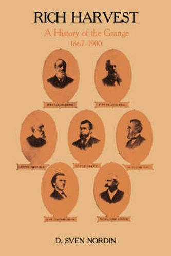 Cover image for Rich Harvest: A History of the Grange, 1867-1900